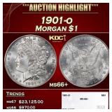 1901-o Morgan Dollar $1 ms66+ SEGS
