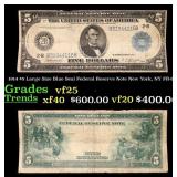 1914 $5 Large Size Blue Seal Federal Reserve Note