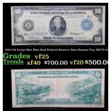 1914 $10 Large Size Blue Seal Federal Reserve Note