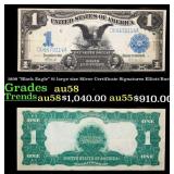 1899 $1 large size Silver Certificate 'Black Eagle