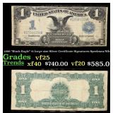 1899 $1 large size Silver Certificate 'Black Eagle