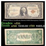 1935A $1 Silver Certificate Hawaii WWII Emergency