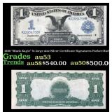 1899 $1 large size Silver Certificate 'Black Eagle