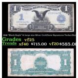 1899 $1 large size Silver Certificate 'Black Eagle