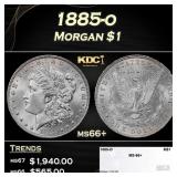 1885-o Morgan Dollar $1 ms66+ SEGS