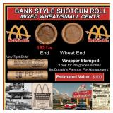 Lincoln Wheat Cent 1c Mixed Roll Orig Brandt McDon