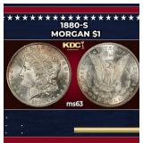 1880-s Morgan Dollar $1 Grades ms63