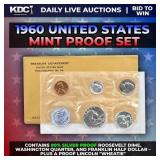 1960 United States Mint Silver Proof Set In Origin