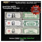 Small Size 1928 Currency Set 1928 $1 'Funnyback',