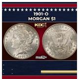 1901-o Morgan Dollar $1 Grades ms62+