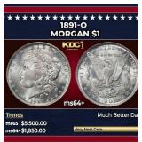 1891-o Morgan Dollar $1 ms64+ SEGS