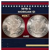 1878-s Morgan Dollar $1 Grades ms62