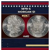 1879-s Morgan Dollar $1 Grades ms62