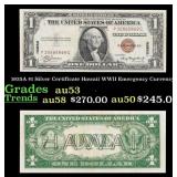 1935A $1 Silver Certificate Hawaii WWII Emergency