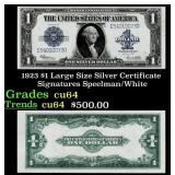 1923 Speelman/White $1 large size Silver Certifica