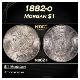1882-o Morgan Dollar $1 Grades ms62+