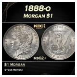 1888-o Morgan Dollar $1 Grades ms62+