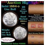 Full solid date 1884-o Uncirculated Morgan silver