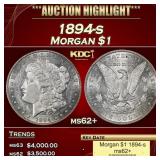 1878-s Morgan Dollar $1 ms66+ SEGS