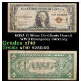 1935A $1 Silver Certificate Hawaii WWII Emergency