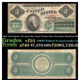 1862 FR-41 $2 Large Size Legal Tender Note Grades