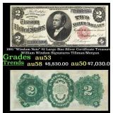 1891 Tillman/Morgan $2 Large Size Silver Certifica