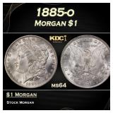 1885-o Morgan Dollar $1 Grades ms64