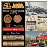 Lincoln Wheat Cent 1c Mixed Roll Orig Brandt McDon