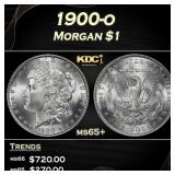 1900-o Morgan Dollar $1 Grades ms65+