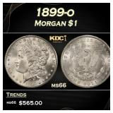 1899-o Morgan Dollar $1 Grades ms66