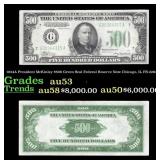 1934A FR-2202G $500 Green Seal Federal Reserve Not