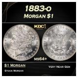 1883-o Morgan Dollar $1 Grades ms64+