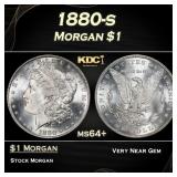 1880-s Morgan Dollar $1 Grades ms64+