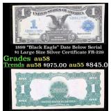1899 $1 large size Silver Certificate "Black Eagle