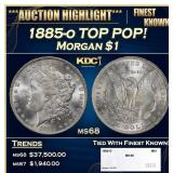 1885-o Morgan Dollar TOP POP! $1 ms68 SEGS