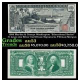 1896 Tillman/Morgan $1 large size Silver Certifica