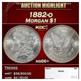 1882-o Morgan Dollar $1 ms66+ SEGS