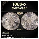 1888-o Morgan Dollar $1 Grades ms65+