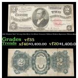 1891 Tillman/Morgan $2 Large Size Silver Certifica