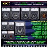 2003 US Silver Proof Set Graded pr70 DCAM By SEGS