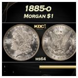 1885-o Morgan Dollar $1 Grades ms64