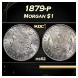 1879-p Morgan Dollar $1 Grades ms62