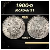 1900-o Morgan Dollar $1 Grades ms63+