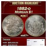 1882-o Morgan Dollar $1 ms67+ SEGS