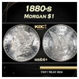1880-s Morgan Dollar $1 Grades ms64+