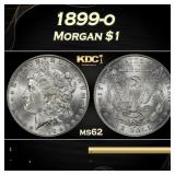 1899-o Morgan Dollar $1 Grades ms62