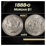 1888-o Morgan Dollar $1 Grades ms63