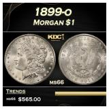 1899-o Morgan Dollar $1 Grades ms66