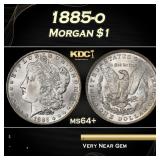 1885-o Morgan Dollar $1 Grades ms64+