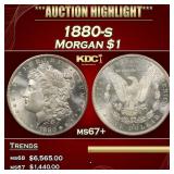 1880-s Morgan Dollar $1 ms67+ SEGS